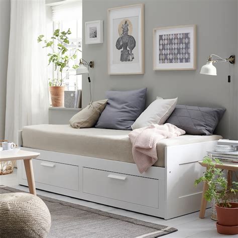 ikea cama nido hemnes|HEMNES Estructura diván con 3 cajones, blanco, 80x200 cm